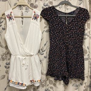 Two rompers!